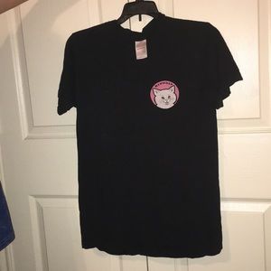 Rip n Dip shirt with a cat logo